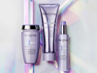 Rutina de Blond Absolu, 1 año de peluquería gratis, lote de productos y camiseta Rutina de Blond Absolu, 1 año de peluquería gratis, lote de productos y camiseta