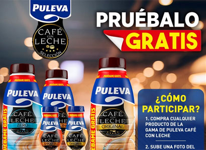 Café con leche Puleva gratis Café con leche Puleva gratis